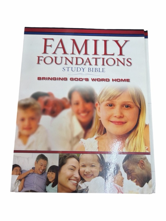 Other - Family Foundations Study Bible New King James Version Black Bonded Leather